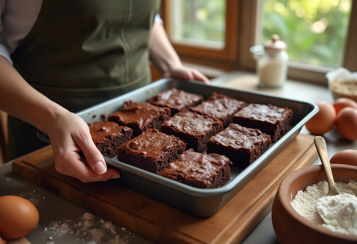 brownie dessert